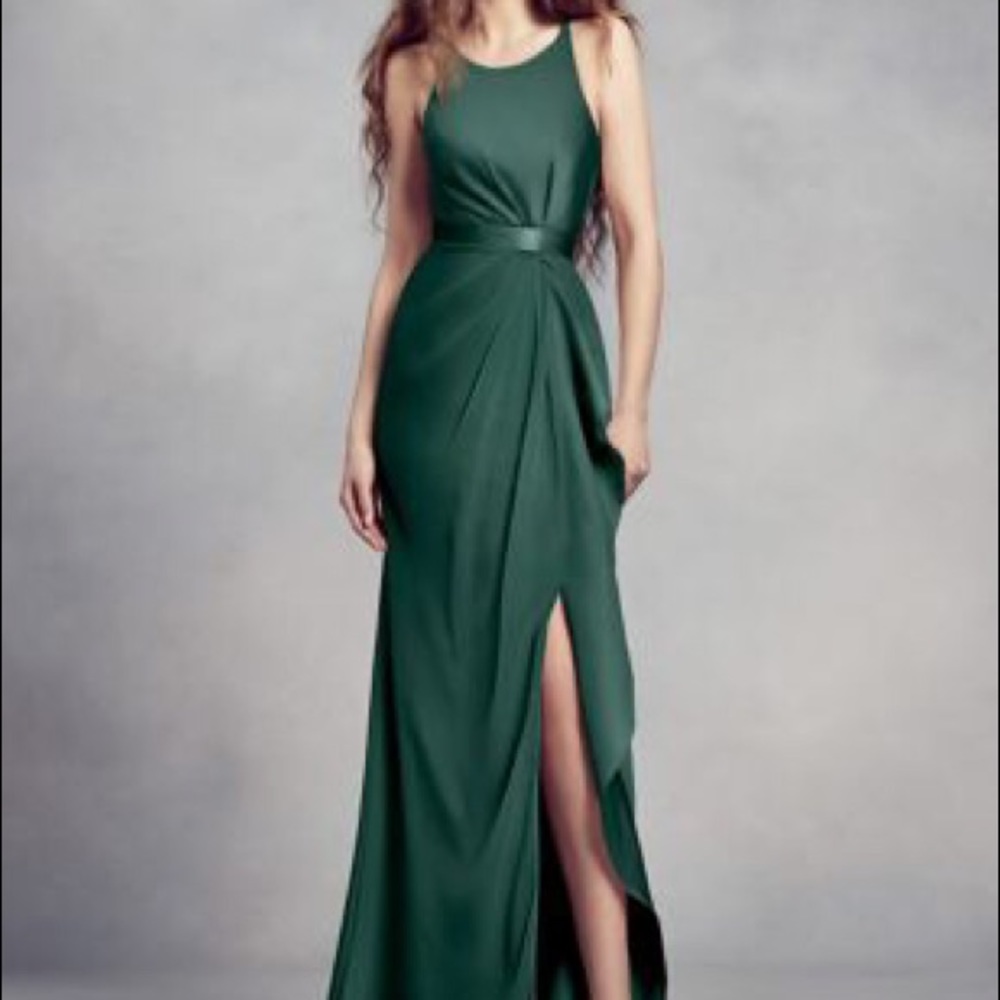 Beautiful Charmeuse and Chiffon bridesmaid dress